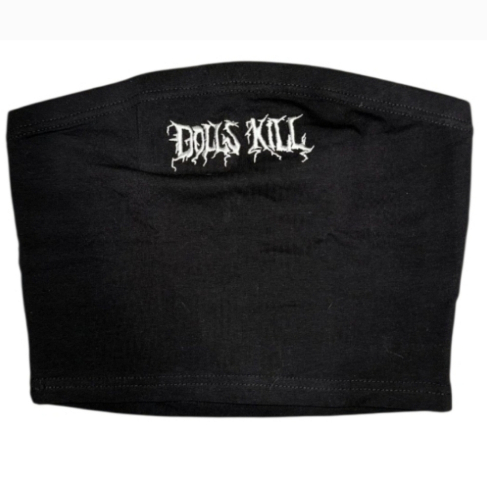 Dolls Kill Logo Tube Top